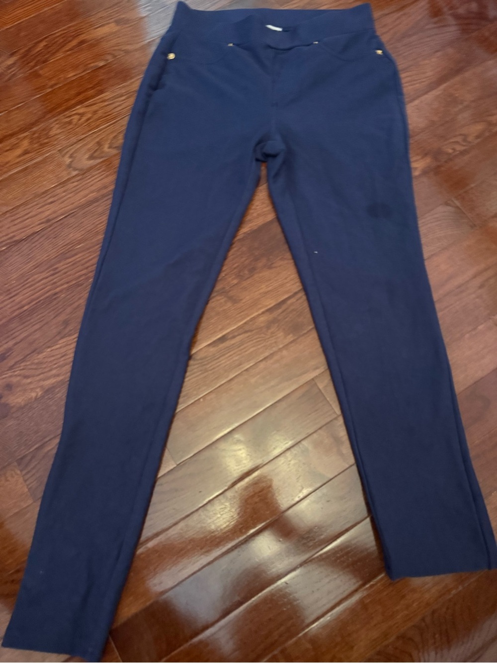 Michael Kors Navy Slim Track Pants